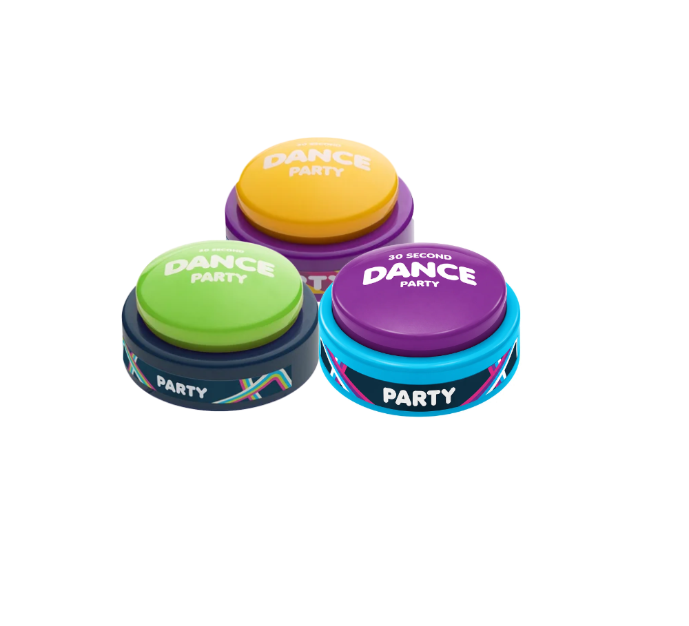 Volume 2 + Volume 3 + Volume 4 dance party buttons