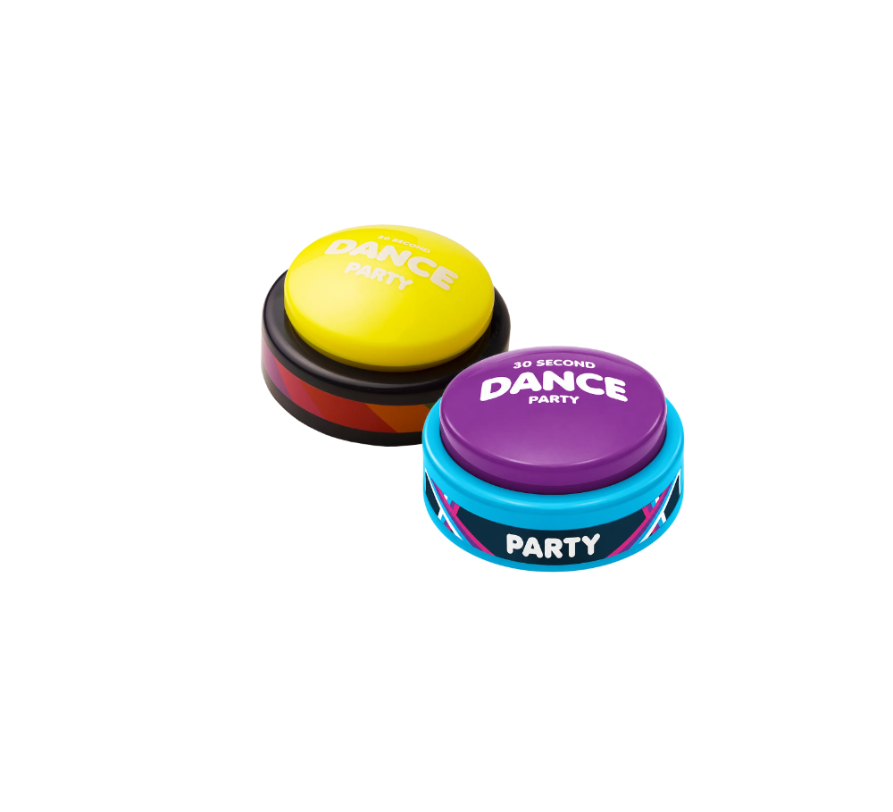 Original + Volume 4 dance party buttons
