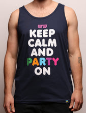 Load image into Gallery viewer, Keep Calm and Party On Tank Top
